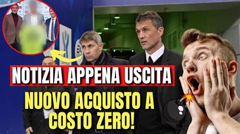 Notizia Urgente Appena Arrivata Dalle Quinte Del Milan Notizia Ac