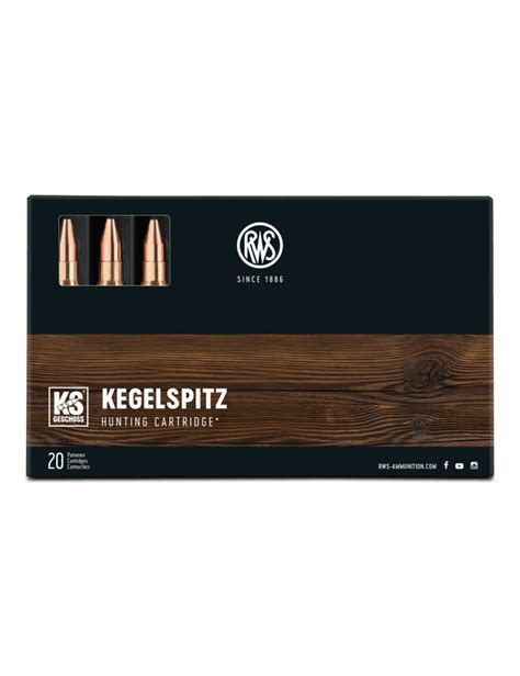 MUNITION RWS 300WM KS KEGELSPITZ 165GR