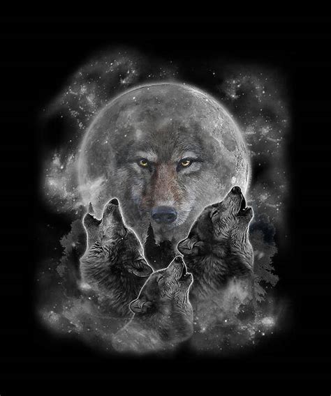 Three Wolf Moon Wallpaper