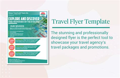 Travel Flyer Template Download In Illustrator Psd