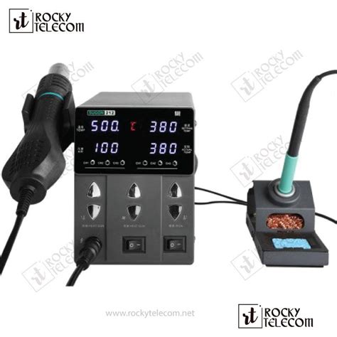 Sugon In Soldering Station W T Handle Soldering Iron Hot Air Heat Gun Rocky Telecom