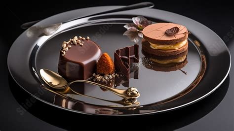 Dessert Chocolate Treats Powerpoint Background For Free Download