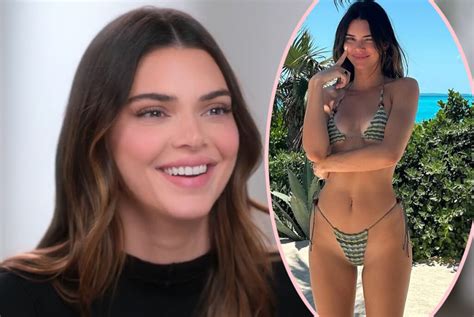 Kendall Jenner Goes Topless Flashes Her Bum In HOT New Pool Snaps LOOK Perez Hilton
