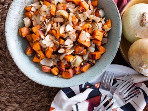 roasted sweet potatoes  onions recipe