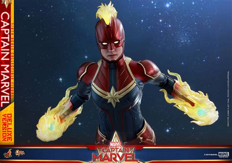Check Out Hot Toys Action Figure Of Brie Larson As Captain Marvel