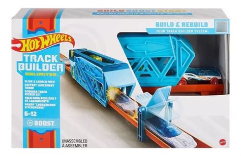 Hot Wheels Conjunto Pista De Impulso Track Builder Frete grátis