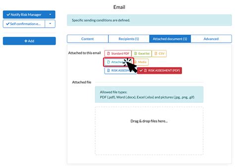 how to write a mail for attached file