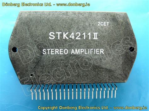 Semiconductor: STK4211II (STK 4211II) - 2X270W / 42V/TENSIÓN ...
