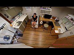 Mandatory New Student Physical For Mixed Cutie With Small Tits Get Examined By Doctor Tampa