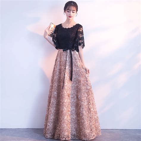 Зимнее платье для сцены черные длинные платья сексуальное кружевное ...