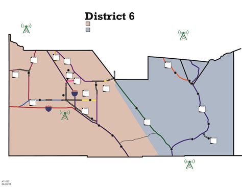 District 6 Map Diagram Quizlet