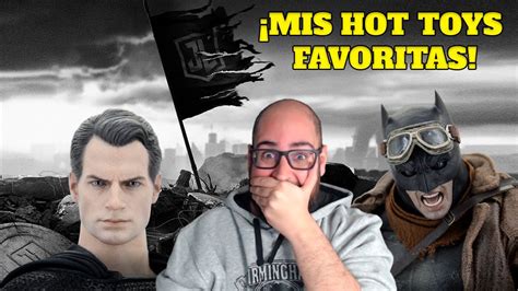 MIS HOT TOYS FAVORITAS Batman KNIGHTMARE Y Superman BLACK SUIT YouTube