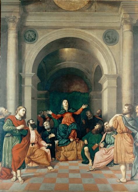 Сошествие Святого Духа на апостолов в день Пятидесятницы (картина ...