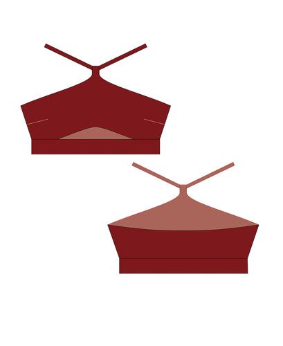 Lyla Bikini Top Digital Pattern Design It Sew It