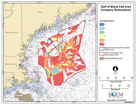 Floating Offshore Wind In The Gulf Of Maine—boem Announces Next Steps