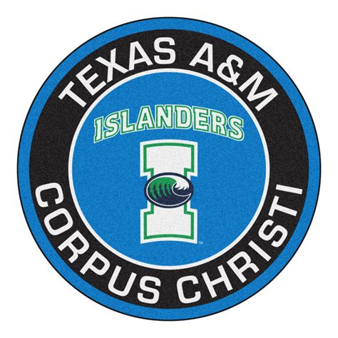 Texas A&M-Corpus Christi University-Corpus Christi Logo Roundel Mat – 27”