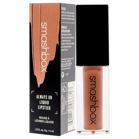 Smashbox Always On Liquid Lipstick Fair Game Light Peach Nude 4ml 0 13oz 1 Unit Kroger