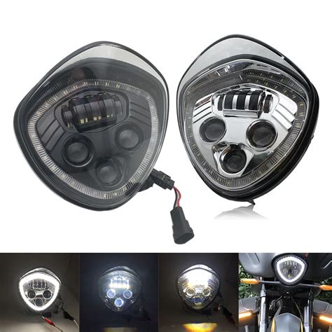 Motorcycle Led Headlight For Kawasaki Vulcan S En High