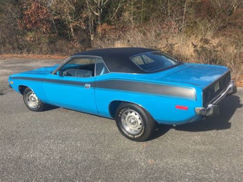 1973 CUDA 340 4 SPEED PETTY BLUE NUT BOLT FULLY RESTORED Classic