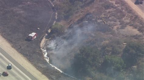 Vegetation Fire In Bonsall Ca