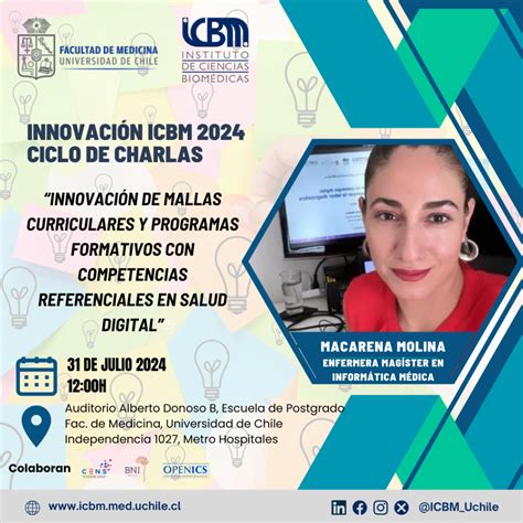 Innovaci N Icbm Ciclo De Charlas Icbm