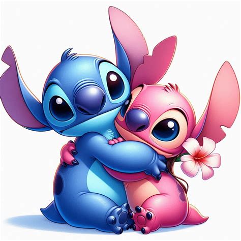 Desenho Do Stitch Apaixonado - Stitch apaixonado desenho fofinho ilustração | Geburtstag clipart, Lilo ...