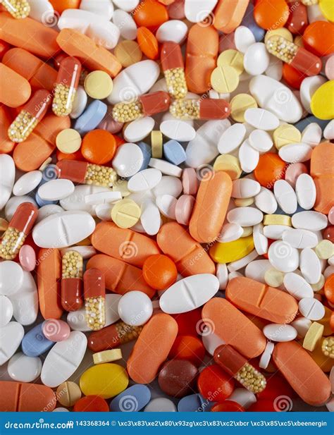 Colorful Tablets And Pills Background Stock Photo Image Of Lifestyle