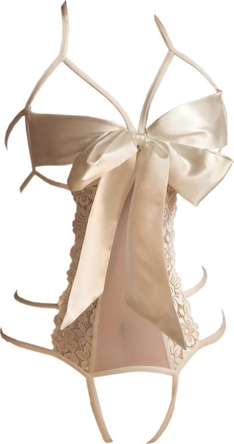 Sinroyee Womens Sexy Anime Bikini One Piece Underwear Japaneses Cosplay Hot Bandage Lingerie