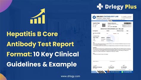 10 Key Clinical Guidelines Hepatitis B Core Antibody Test Report Format