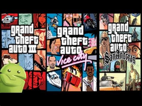 Todos Los Grand Theft Auto Para Android Que Existen CON LINKS YouTube