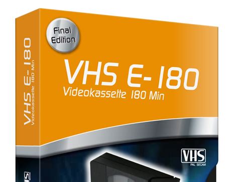 Die Letzten ihrer Art: VHS-Cassetten werden nicht mehr hergestellt ...
