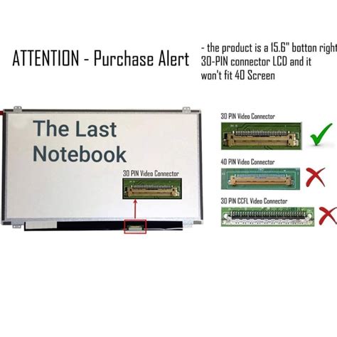 Jual LED LCD Laptop 15.6 Inch N156HGE-EA1 N156HGE-EAB N156HGA-EAL Rev ...