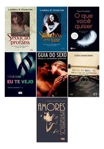 Kit Livros Hot Como Novos Eu Te Vejo Sedução Profana Seduzida Pelo Luar O Que