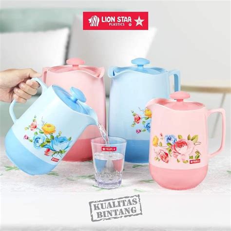 Jug Air Lion Star Tahan Panas Dan Sejuk Thermo Jug Hot And Cold L L Shopee Malaysia