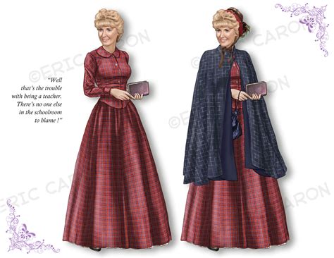 Illustrations inspired by “Little House on the Prairie”