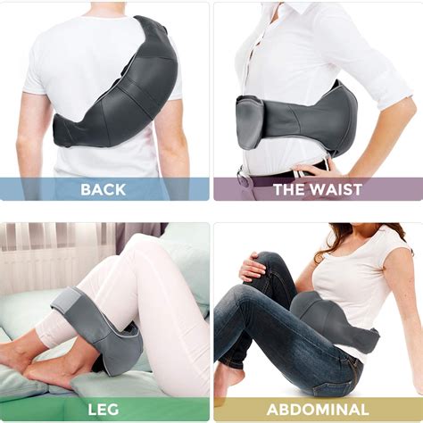 Cordless Rechargeable Neck Massager with Heat – Massage Chairs US