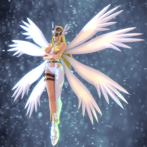 Angel Woman Digimon Digital Monsters Anime Shows Digimon