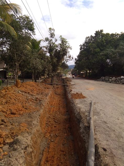 Proyek Drainase Merusak Pipa Pdam Sulimansyah Sebelumnya Kami Sudah