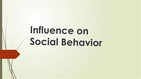 social behaviorpptx social behavior pptx
