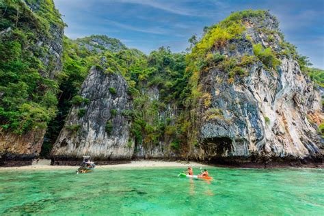 The Small Monkey Beach In Paradise Bay About Minutes Boat Ride From