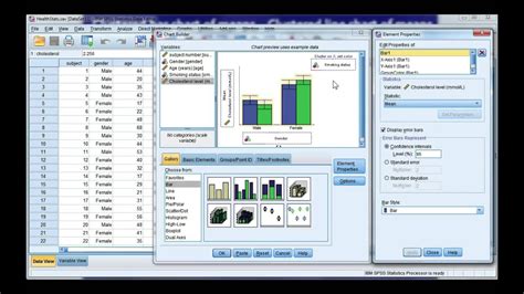 Clustered Bar Chart Spss Chart Examples