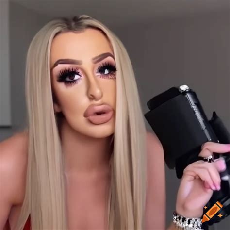 Asmr Video Creator Tana Mongeau On Craiyon