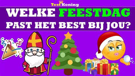 Welke Feestdag Past Het Best Bij Jou Youtube