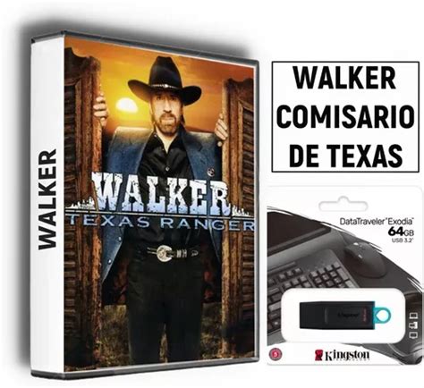 Walker Comisario De Texas Ranger Serie Extras En Usb