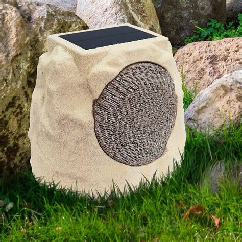 Amazon.com: light to hope Rock Speakers Outdoor Waterproof,Solar