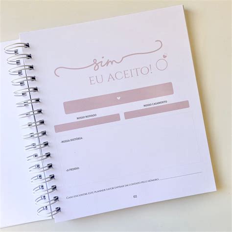 PLANNER DA NOIVA NUDE CASE Save The Date Shop