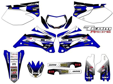 2007 2011 Yamaha Wr 450 Graphics Kit Decals Stickers 2008 2009 2010 Wr450f 450f Ebay