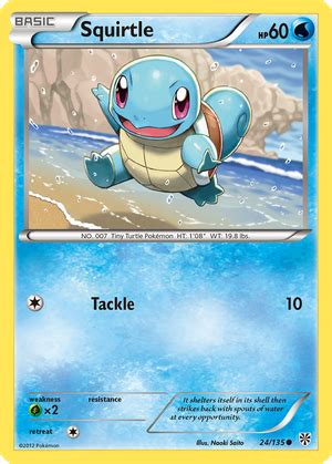 Squirtle 24 135 Plasma Storm Reverse Holo Value GoCollect