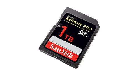 SanDisk представила первую в мире карту памяти объемом 1 терабайт ...