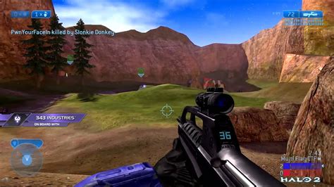 Halo 2 Classic Big Team Battle Capture The Flag Coagulation XBOX